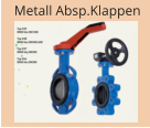 Metall Absp.Klappen