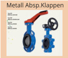 Metall Absp.Klappen